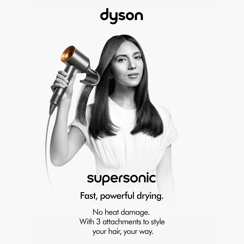 Dyson Supersonic™ Hair Dryer in Prussian Blue image number 1